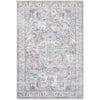 Light Blue/Orange / 6'7" x 9'6"