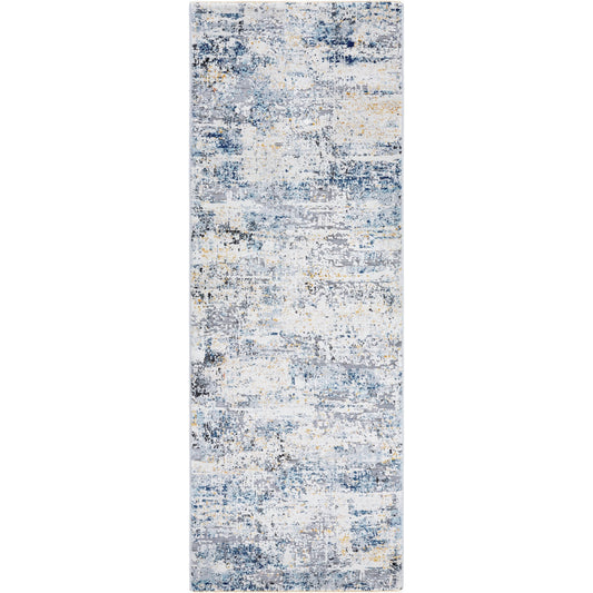 Hassler Rug by Livabliss in cream. Made from main: 50% polyester, main: 50% polypropylene in a modern style.