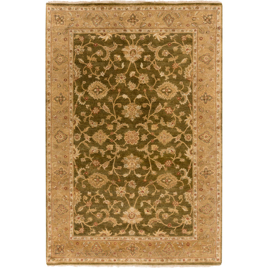 History Rug - 10657 by Surya in tan, brown, olive, ivory. Made from unique in a unique style.