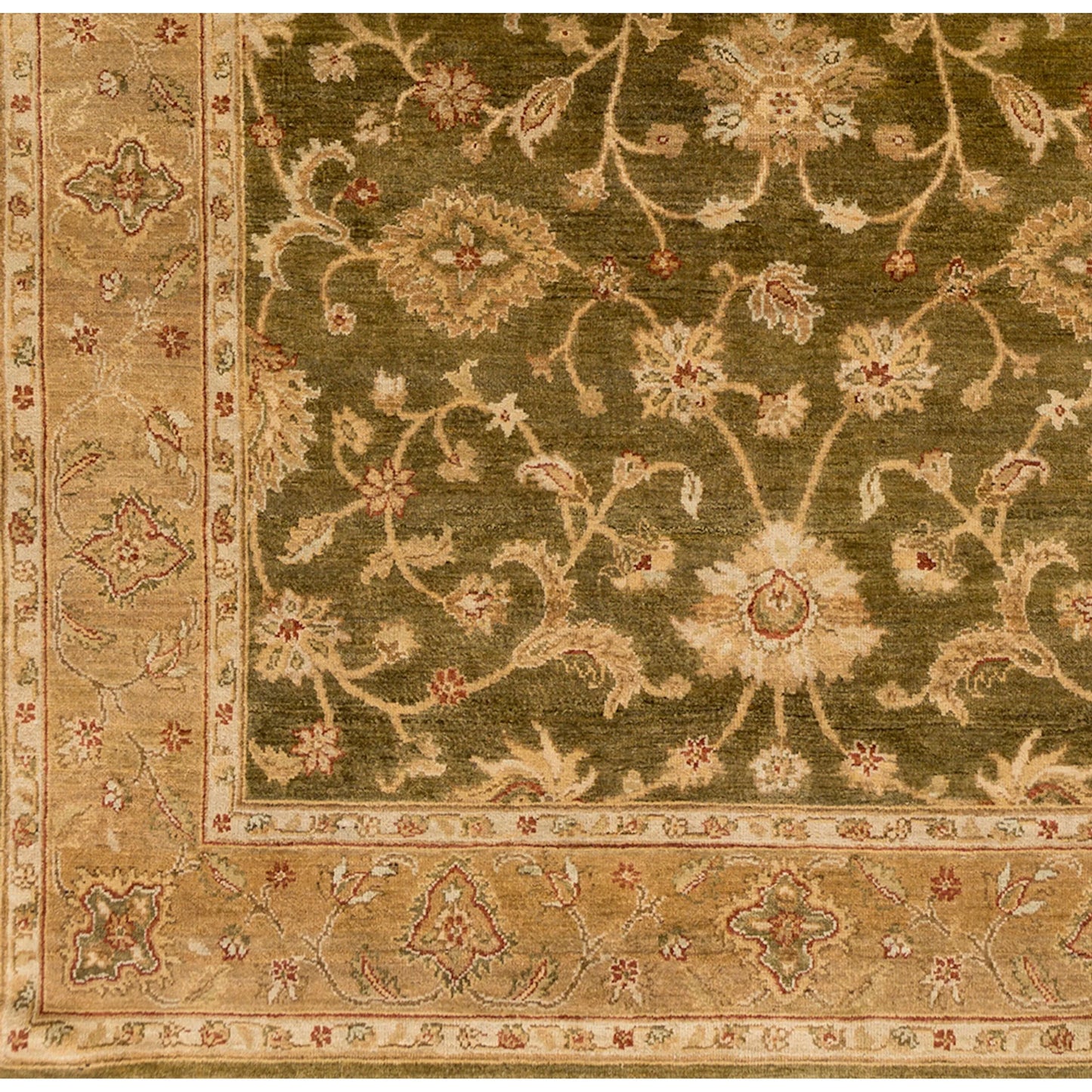 003 SI-2044635,SI-2044636,SI-2044637,SI-2044638 | Closeup | History Rug - 10657 by Surya in tan, brown, olive, ivory. Made from unique in a unique style.