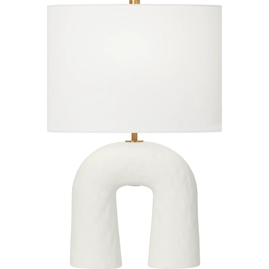 Aura Small Table Lamp by Visual Comfort & Co.. Made from ceramic in a unique style.