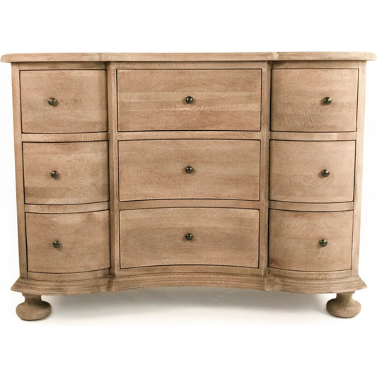 Frances Dresser by Zentique in ash grey oak. Made from oak in a unique style.
