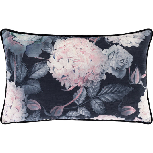 Horticulture Pillow - 32479 by Surya in black, denim, charcoal. Made from 100% polyester in a unique style.