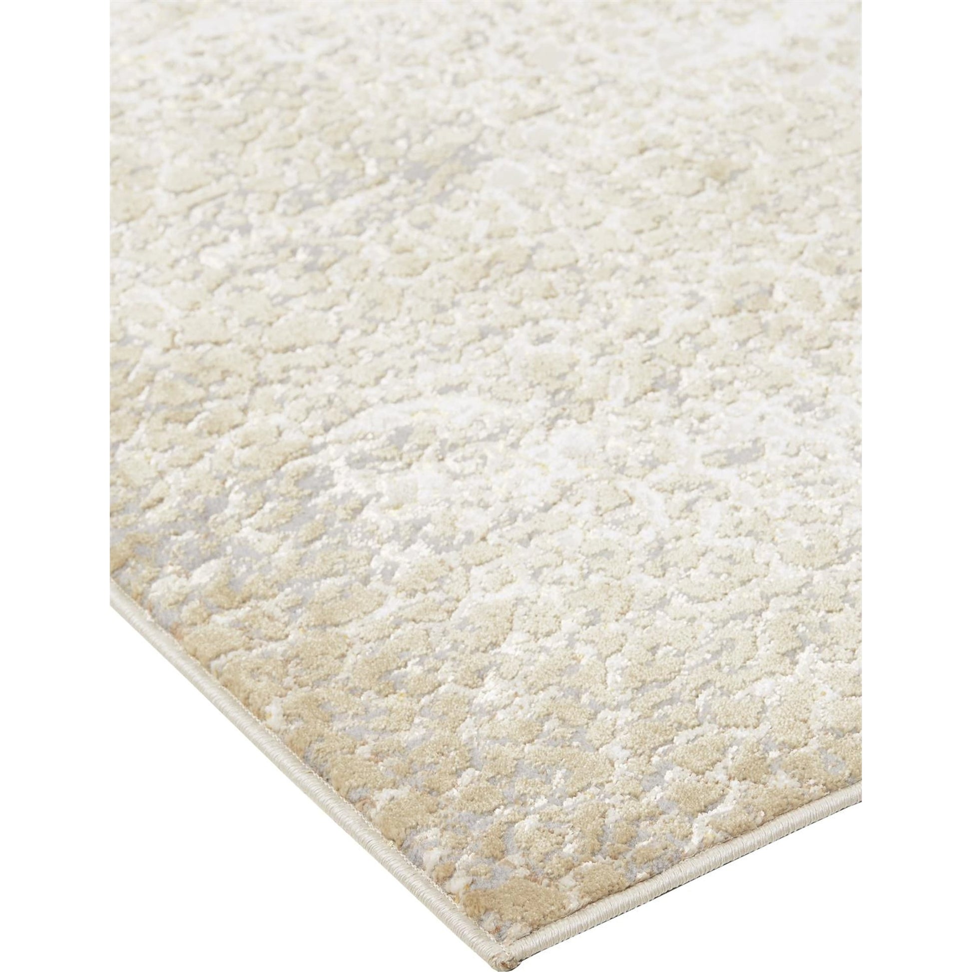 Aura Rug - 3739F by Feizy in ivory, gray, gold. Made from polyester, polypropylene in a unique style.