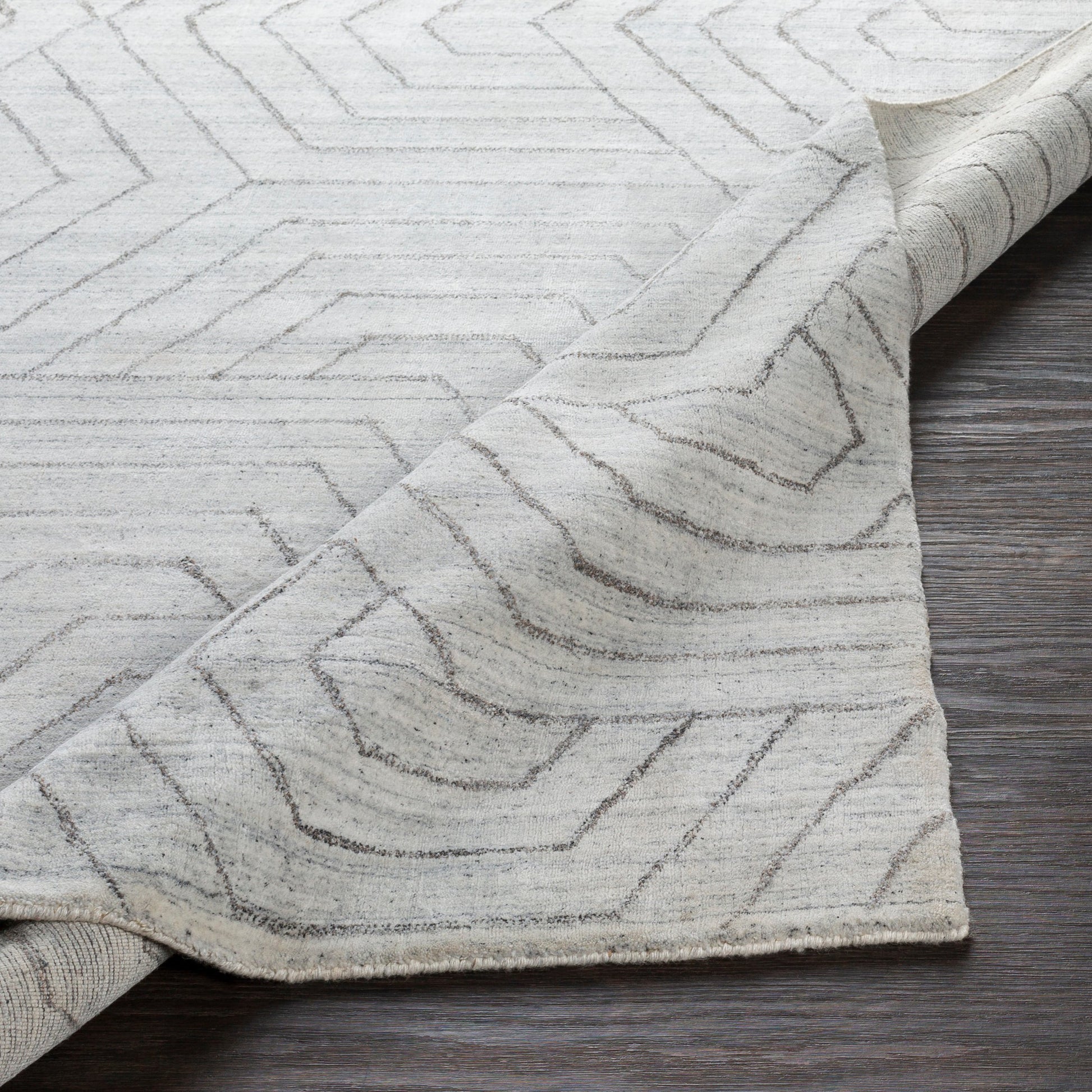 Hightower Rug - 23298 by Surya in ivory/beige. Made from unique in a unique style.