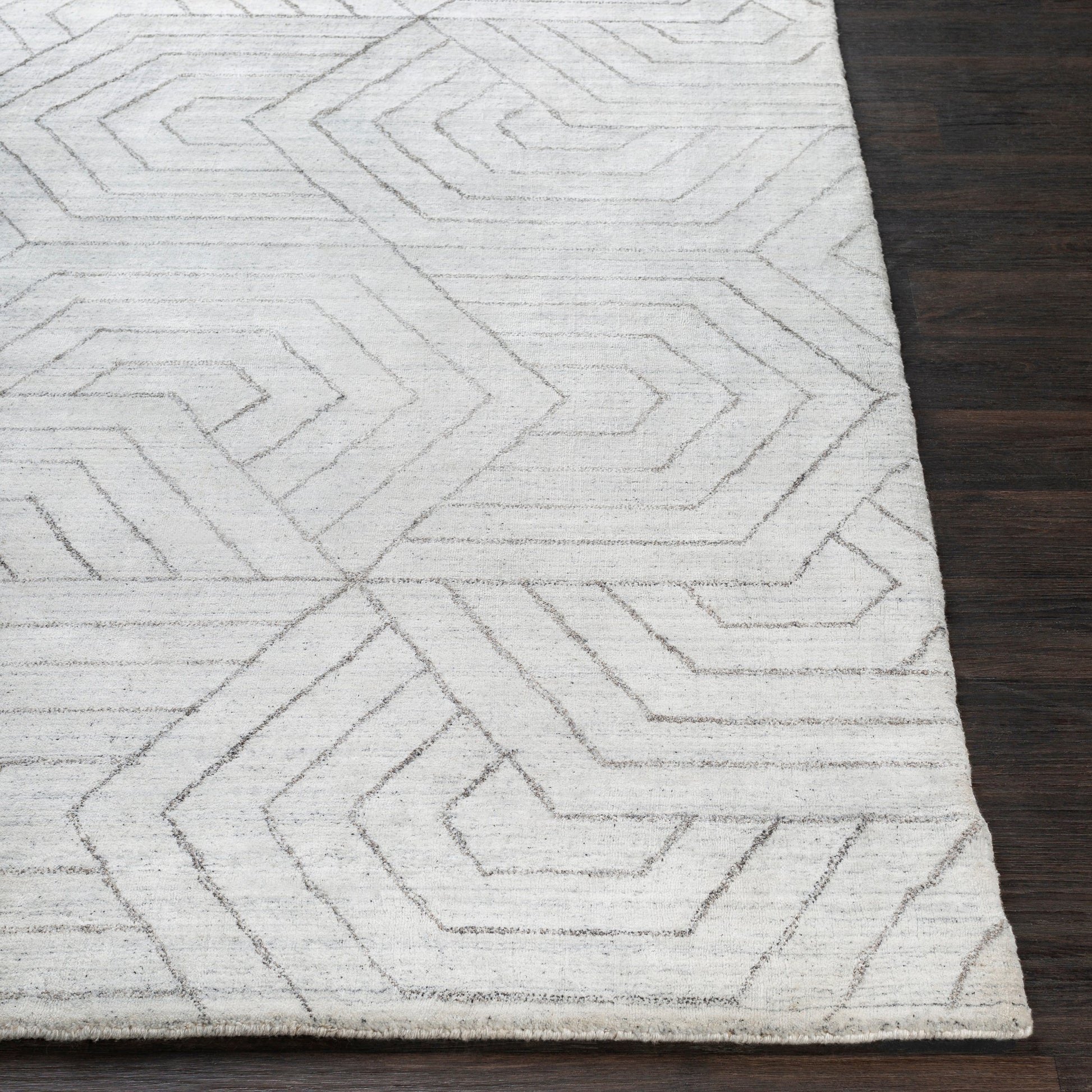 Hightower Rug - 23298 by Surya in ivory/beige. Made from unique in a unique style.
