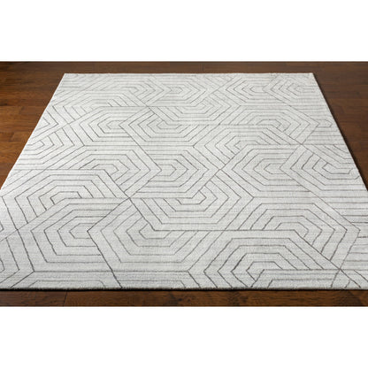 Hightower Rug - 23298 by Surya in ivory/beige. Made from unique in a unique style.