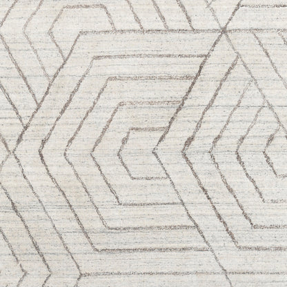 Hightower Rug - 23298 by Surya in ivory/beige. Made from unique in a unique style.