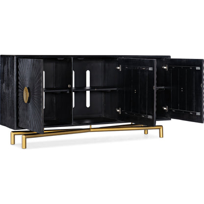 Pattern Entertainment Console by Hooker Furniture. Made from unique in a modern style.