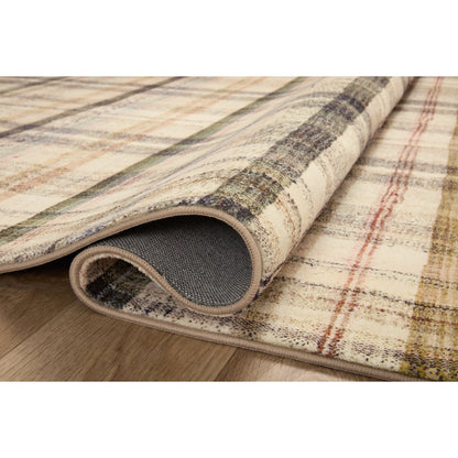 Humphrey HUM-02 Rug by Chris Loves Julia x Loloi in ivory, multi. Made from 100% polyester in a unique style.