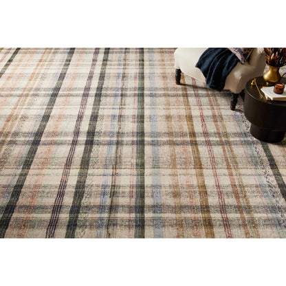 Humphrey HUM-02 Rug by Chris Loves Julia x Loloi in ivory, multi. Made from 100% polyester in a unique style.