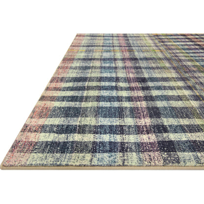 Humphrey HUM-04 Rug by Chris Loves Julia x Loloi in plum, multi. Made from 100% polyester in a unique style.