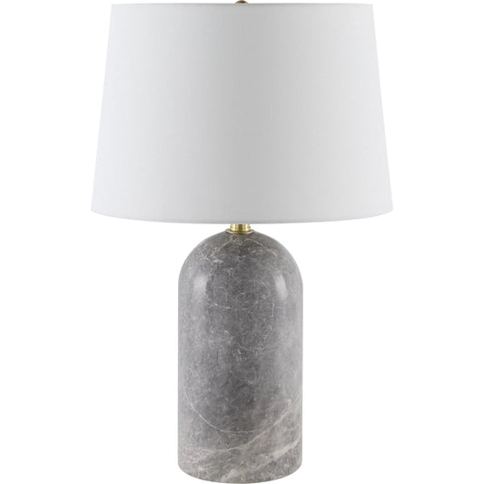 Huriel Accent Table Lamp 626570 by Surya in polishedplated. Made from marble, linen, iron in a unique style.