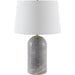 Huriel Accent Table Lamp 626570 by Surya in polishedplated. Made from marble, linen, iron in a unique style.