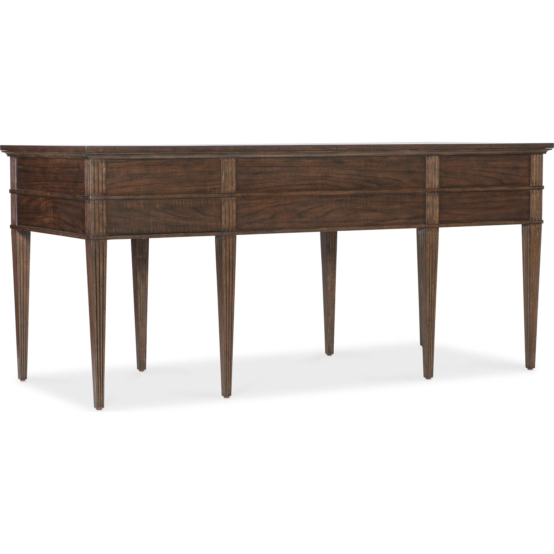 Diplomat Diplomat Writing Desk by Hooker Furniture in dark wood and walnut. Made from unique in a traditional style.
