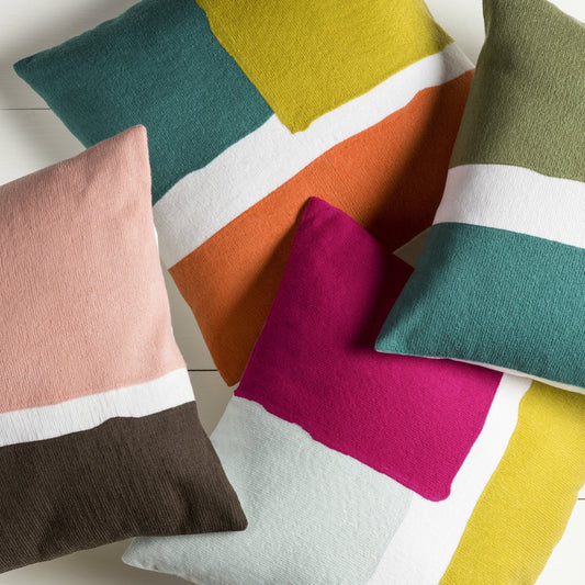 Harvey Pillow - 20789 by Livabliss. Made from 100% cotton in a modern style.