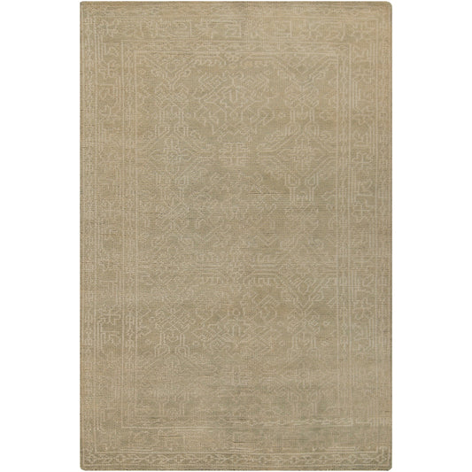 Haven Rug - 1368 by Surya in beige, cream. Made from 100% wool in a unique style.