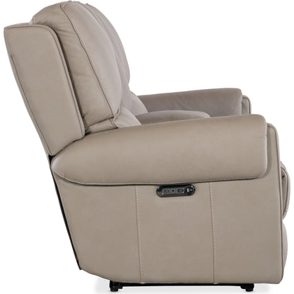 Somers Power Console Loveseat by Hooker Furniture. Made from unique in a transitional style.