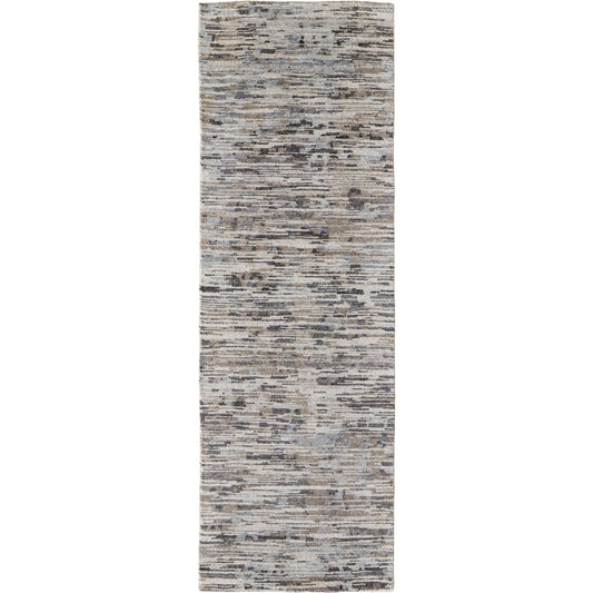 Conroe Rug - 6821F by Feizy in gray, blue, silver. Made from wool, viscose in a unique style.