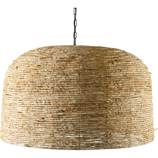 Himavat - 529035 by Surya in cream, black and hand painted. Made from fixture: rattan in a cottage & farmhouse style.