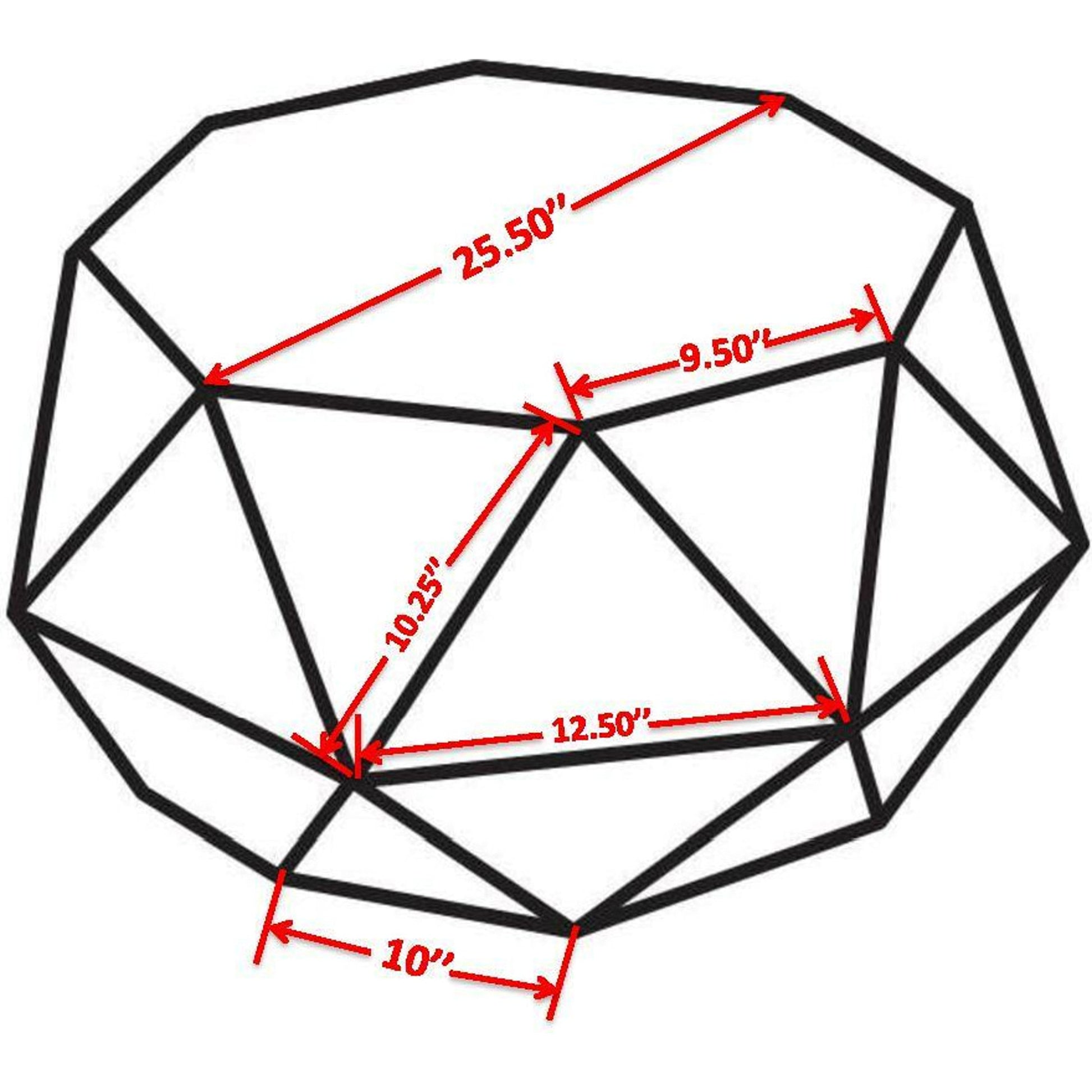 Kronos Coffee Table by Pasargad Home. Made from iron in a eclectic & global style.