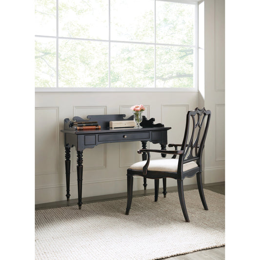 Charleston Upholstered Seat Arm Chair (Set of 2) by Hooker Furniture in sand. Made from fabric in a traditional style.