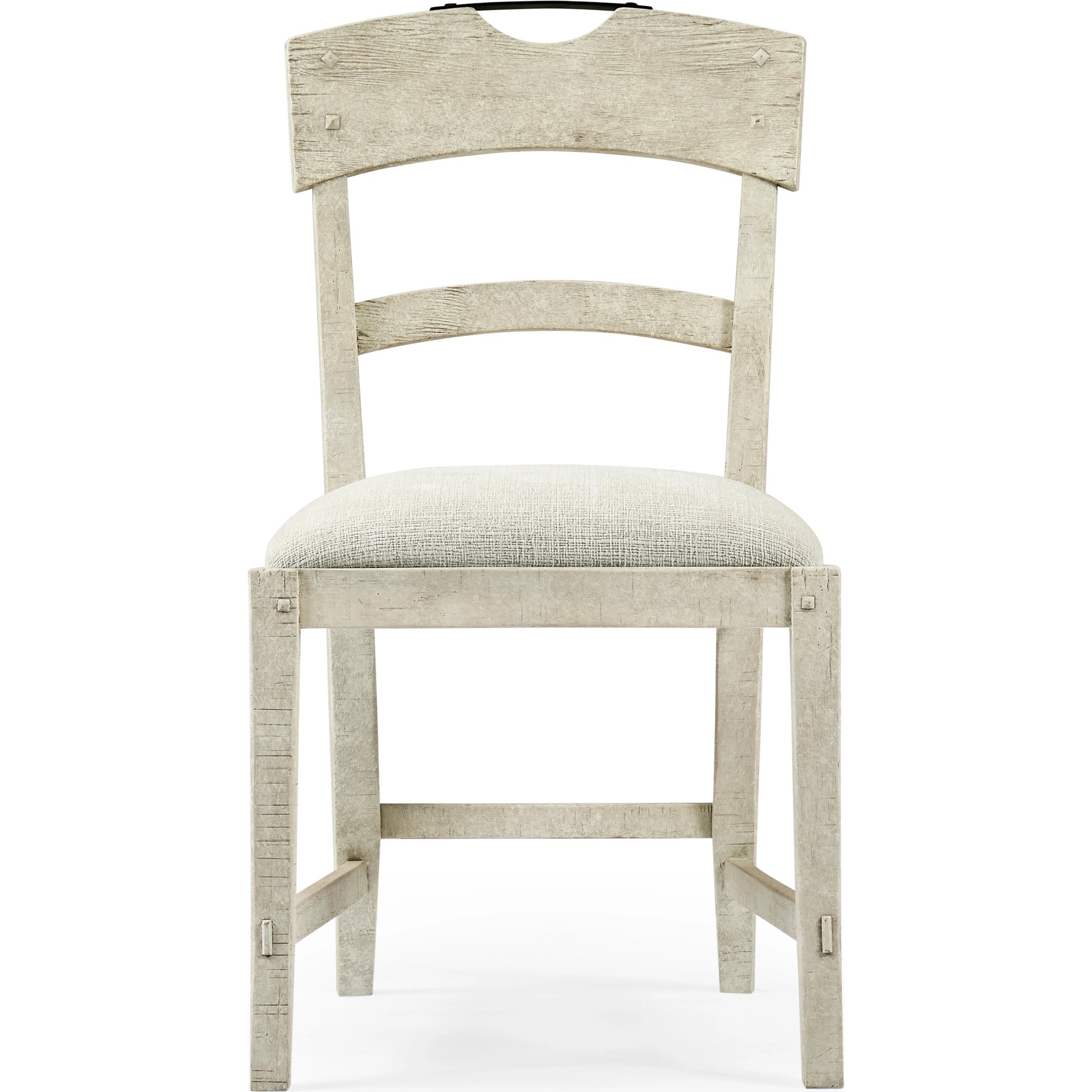 Casual Accents Country Walnut Planked Side Chair by Jonathan Charles in country walnut. Made from acacia in a modern style.