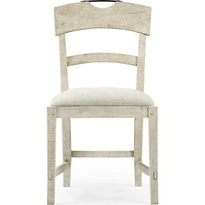 Casual Accents Country Walnut Planked Side Chair by Jonathan Charles in country walnut. Made from acacia in a modern style.