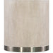 Modern Mood Round End Table by Hooker Furniture. Made from oak veneers, metal in a modern style.