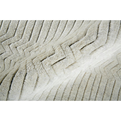 Matson Transitional Solid Rug - T14T6031 by Thom Felicia by Feizy Rugs in ivory. Made from wool in a unique style.