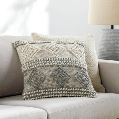 Hygge Pillow - 32572 by Livabliss. Made from 50% cotton, 50% wool, 100% cotton in a eclectic & global style.