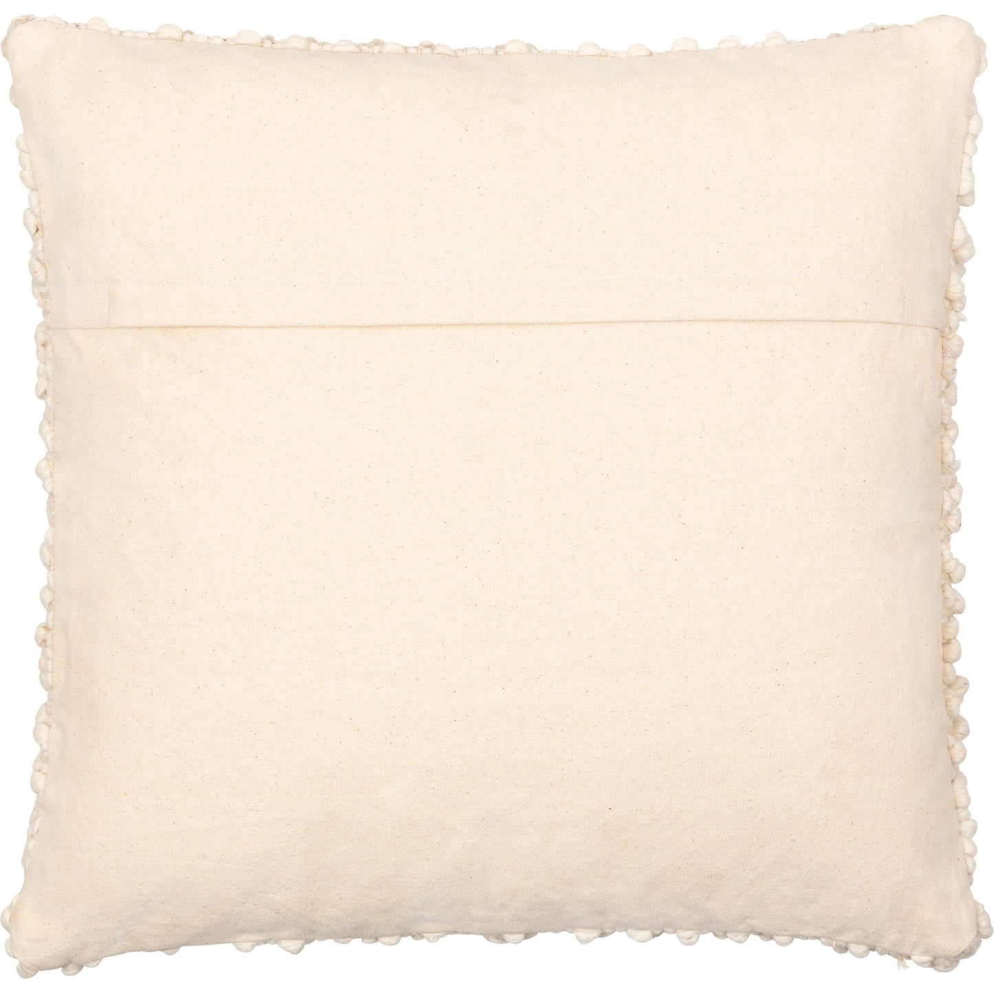 002 SI-1882675,SI-1882676 | Additional Silo | Hygge Pillow - 11322 by Livabliss in cream. Made from 40% cotton, 30% polyester, 30% wool, 100% cotton in a eclectic & global style.