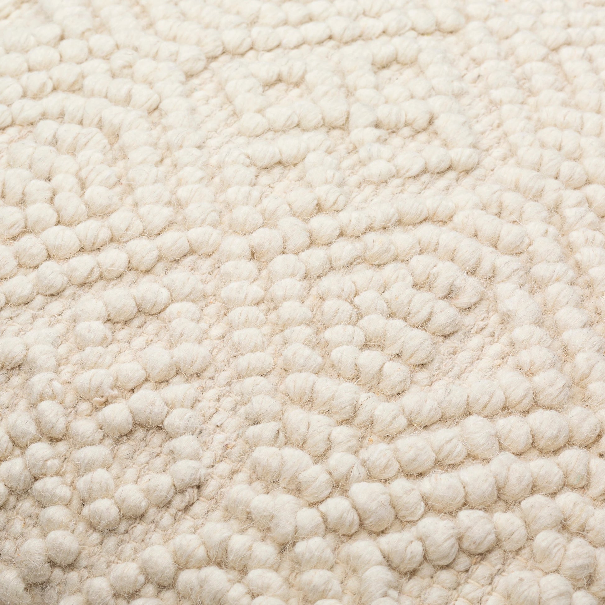 Hygge Pillow - 11322 by Livabliss in cream. Made from 40% cotton, 30% polyester, 30% wool, 100% cotton in a eclectic & global style.