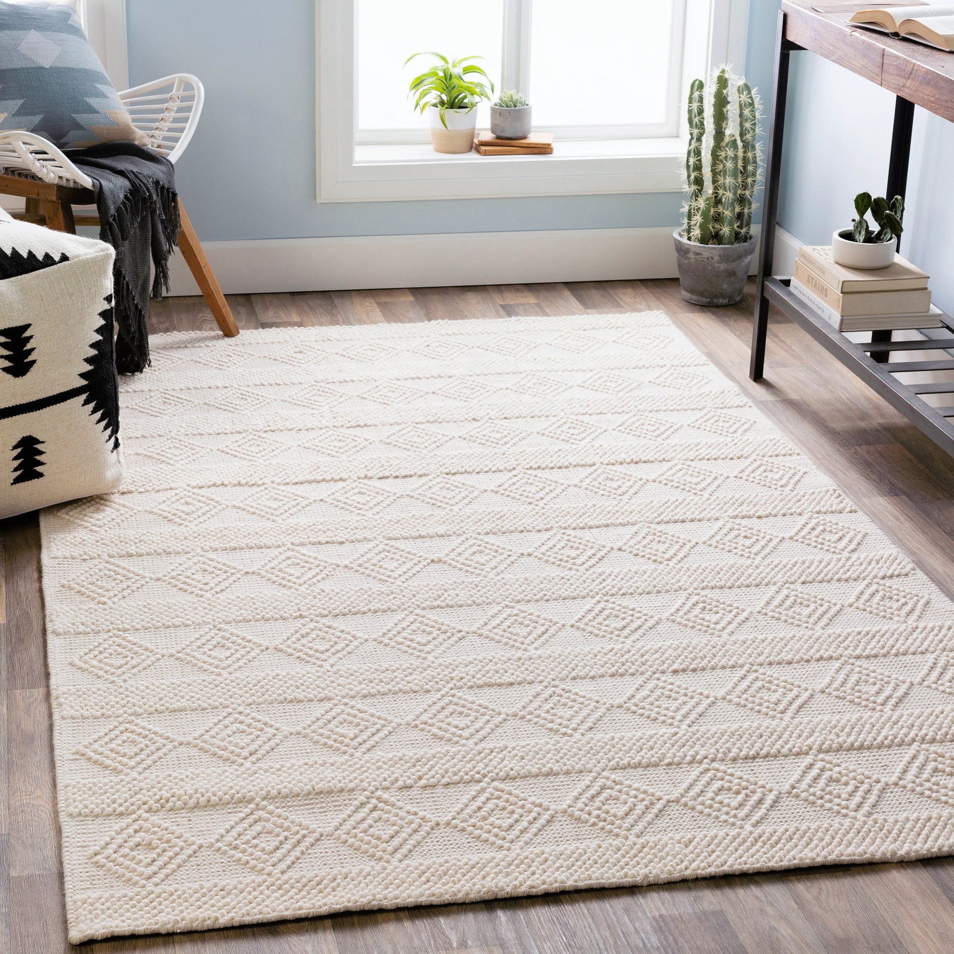 Hygge Rug - 23225 by Livabliss. Made from 100% wool in a unique style.