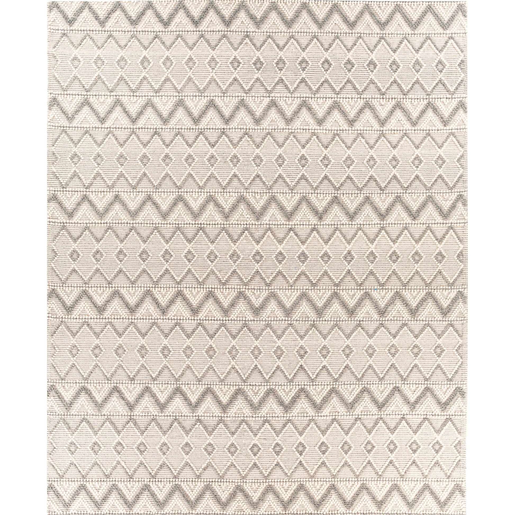 Hygge Rug - 23578 by Livabliss in cream, gray. Made from 100% wool in a unique style.