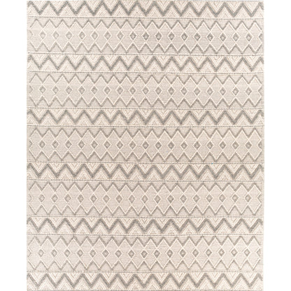 Hygge Rug - 23578 by Livabliss in cream, gray. Made from 100% wool in a unique style.