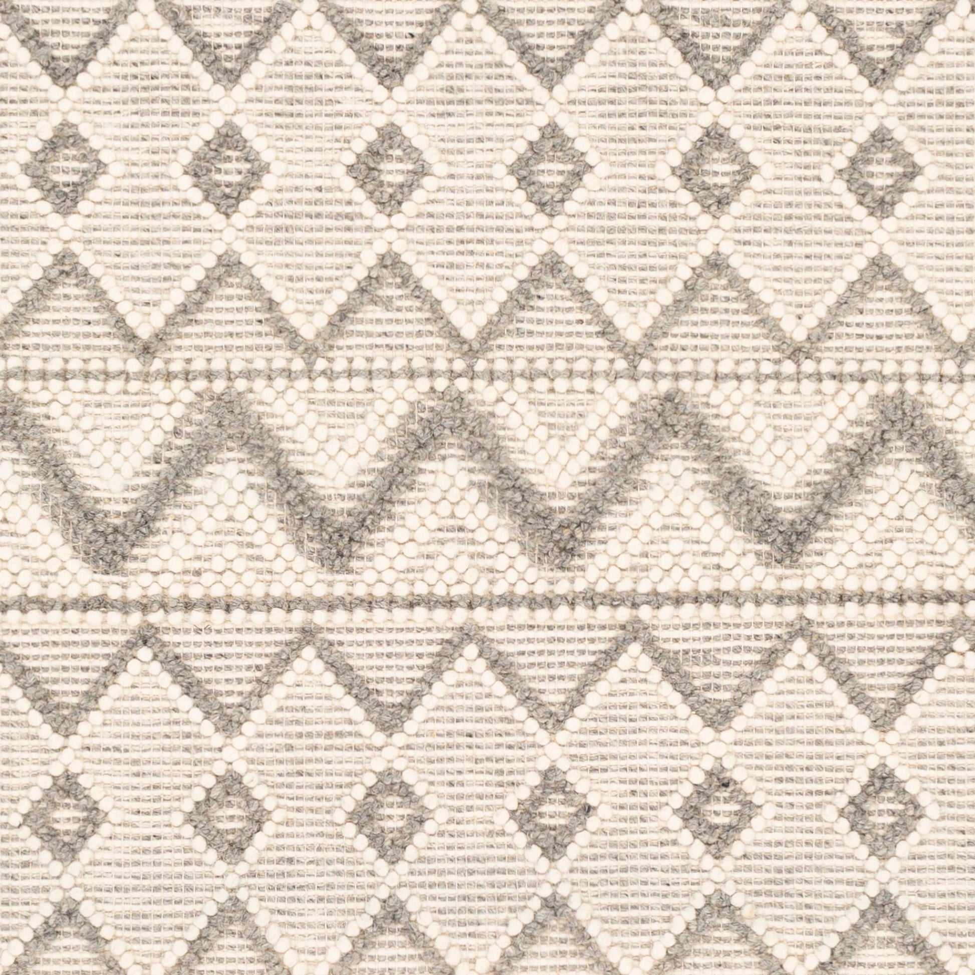 Hygge Rug - 23578 by Livabliss in cream, gray. Made from 100% wool in a unique style.