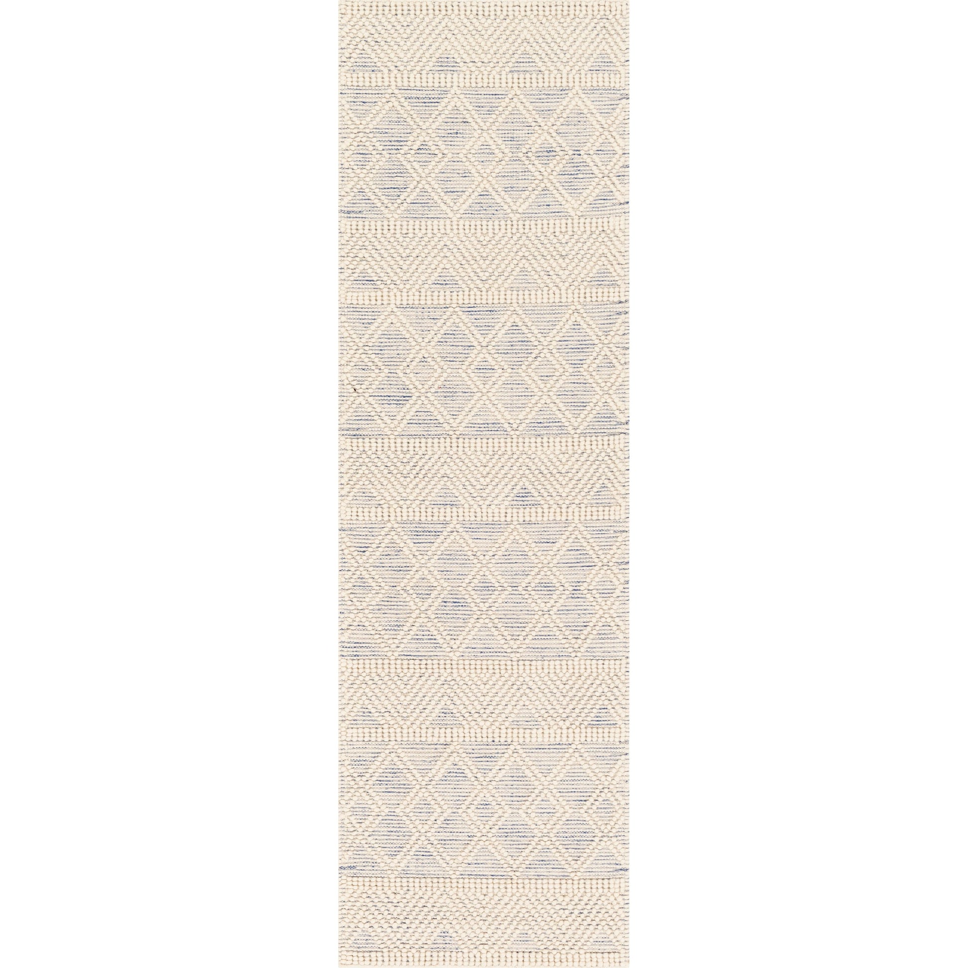 Hygge Rug - 23580 by Livabliss in blue, white. Made from 100% wool in a unique style.