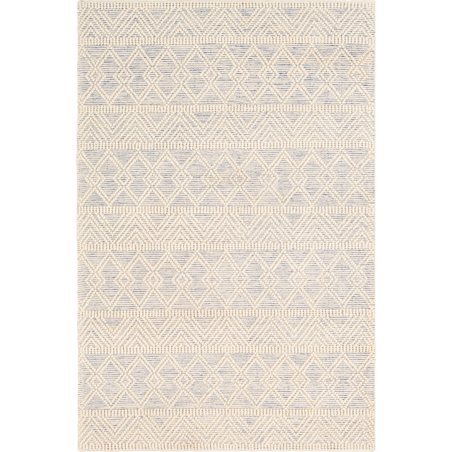 001 SI-1851928,SI-1851929,SR-754879,SR-754880,SR-754881,SR-754882,SR-754884 | Primary Silo | Hygge Rug - 23580 by Livabliss in blue, white. Made from 100% wool in a unique style.