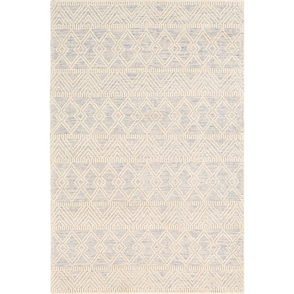 Hygge Rug - 23580 by Livabliss in blue, white. Made from 100% wool in a unique style.