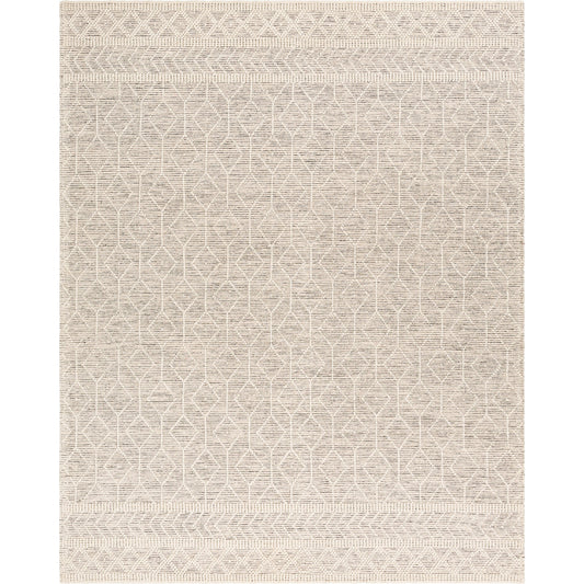 Hygge Rug - 23581 by Livabliss in black, white. Made from 100% wool in a unique style.