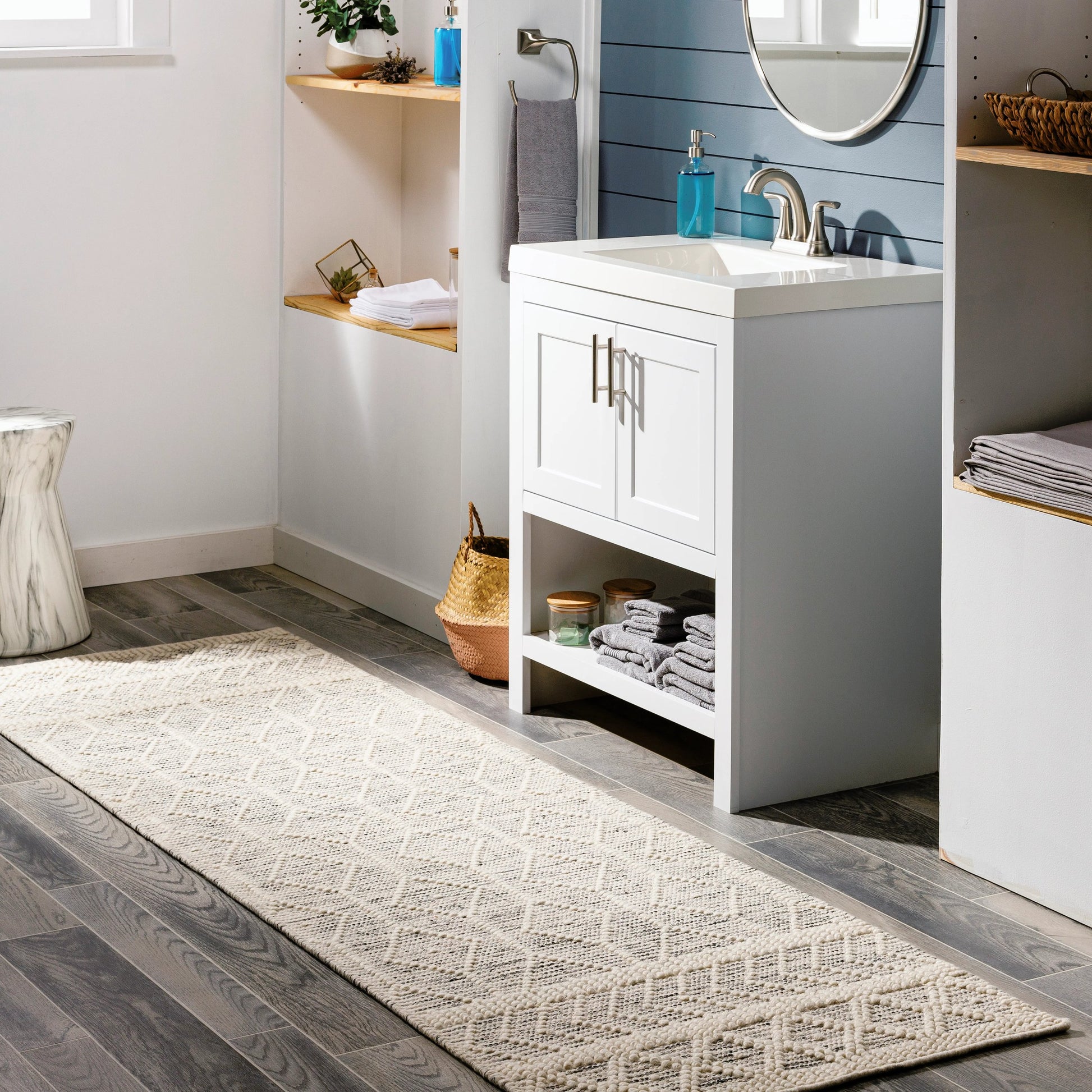 Hygge Rug - 23581 by Livabliss in black, white. Made from 100% wool in a unique style.