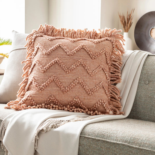 Hylia Pillow - 20321 by Surya. Made from 60% wool, 40% cotton, 100% cotton in a eclectic & global style.