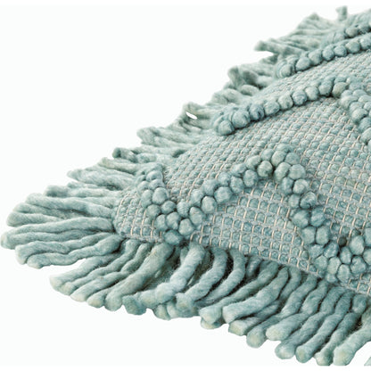 Hylia Pillow - 20321 by Surya. Made from 60% wool, 40% cotton, 100% cotton in a eclectic & global style.