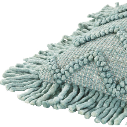 Hylia Pillow - 20321 by Surya. Made from 60% wool, 40% cotton, 100% cotton in a eclectic & global style.