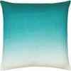 Emerald, Seafoam, Light Green / Down Feather / 18" x 18"