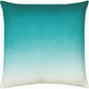 Emerald, Seafoam, Light Green / Down Feather / 18" x 18"