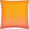 Mustard, Burnt Orange, Coral / Down Feather / 22" x 22"
