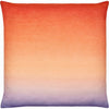 Rust, Dusty Coral, Peach, Lavender / Down Feather / 18" x 18"