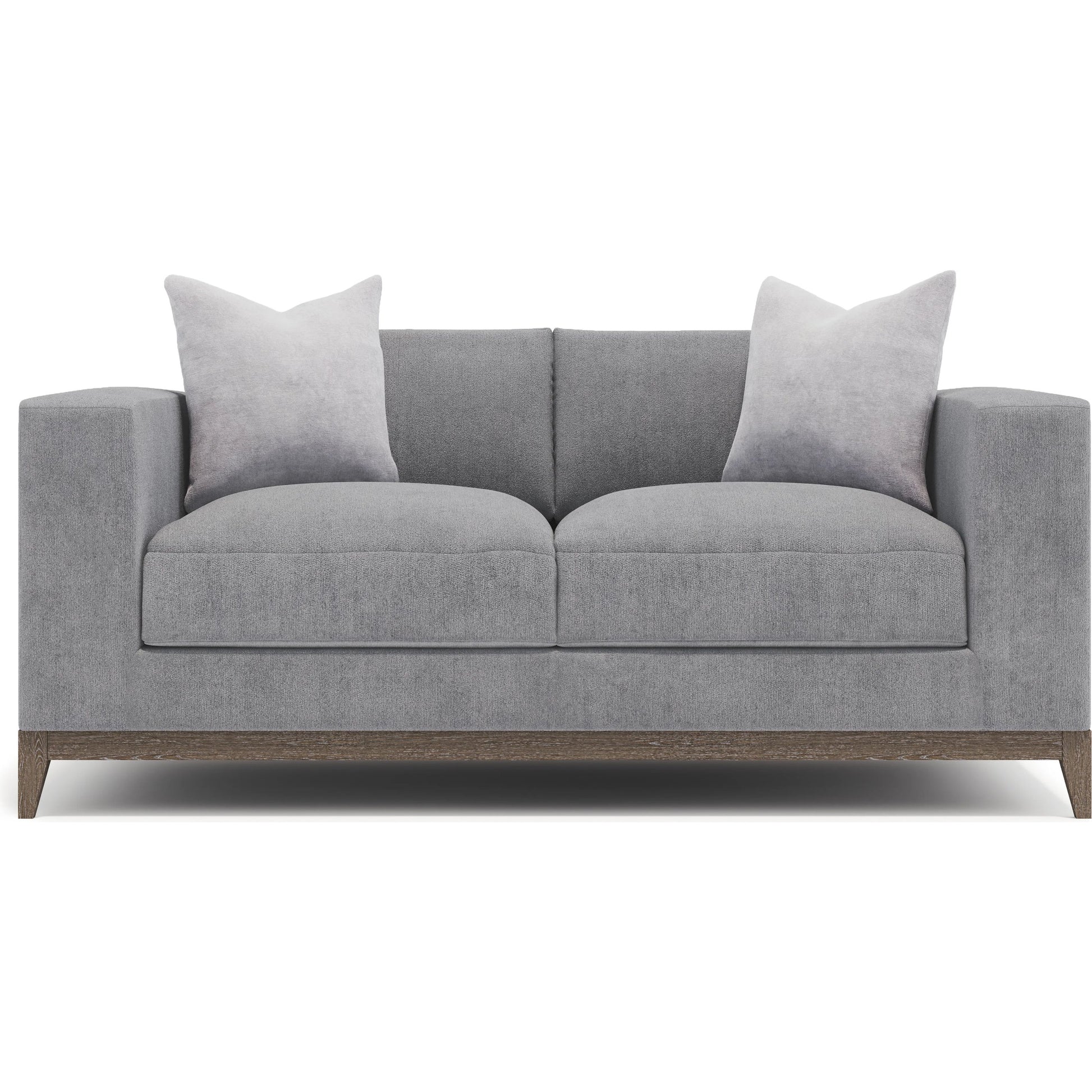 Noel Fabric Loveseat by Bernhardt in portobello. Made from fabric in a transitional style.